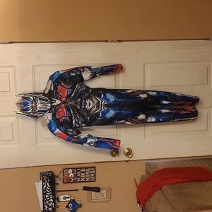 Kid's Halloween Costume. Optimus Prime. Medium 8-10